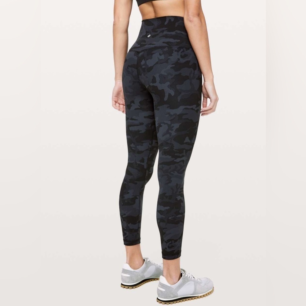 Lululemon Align Pants leggings II *25" Incognito Camo Multi Grey high rise